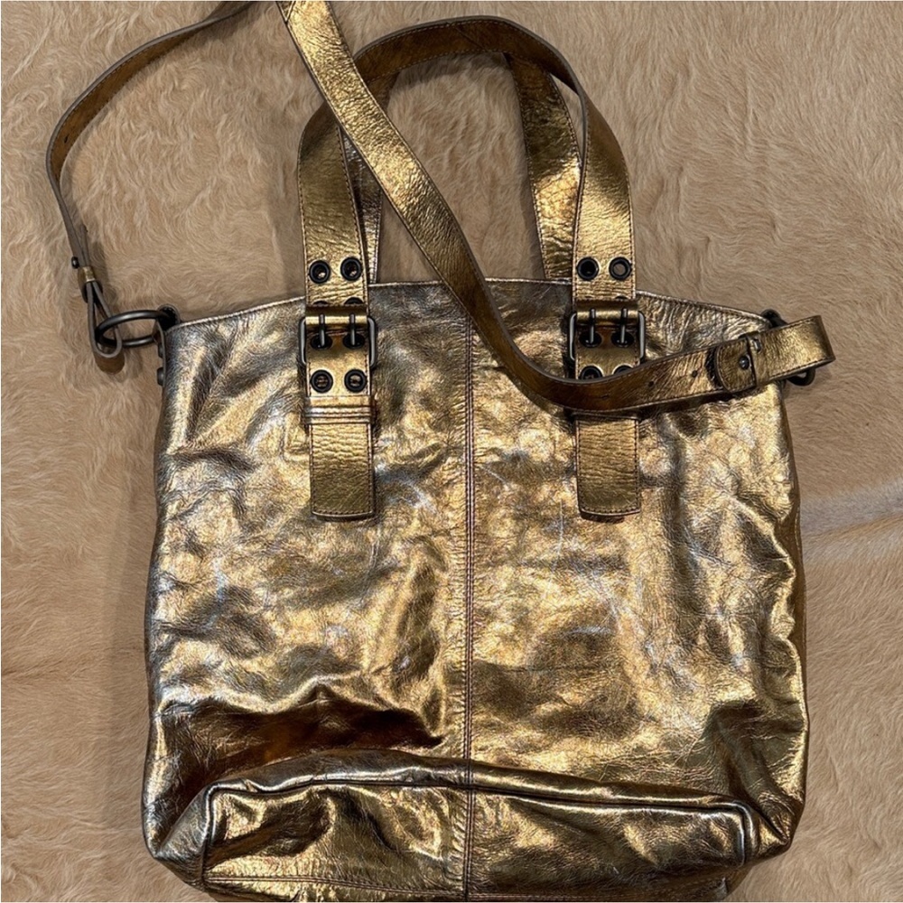 Francisco BiASIA gold leather